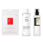 Acne Emergency Kit - COSRX Pimple Patch, Anua Heartleaf Toner & COSRX Snail 96 Mucin Essence