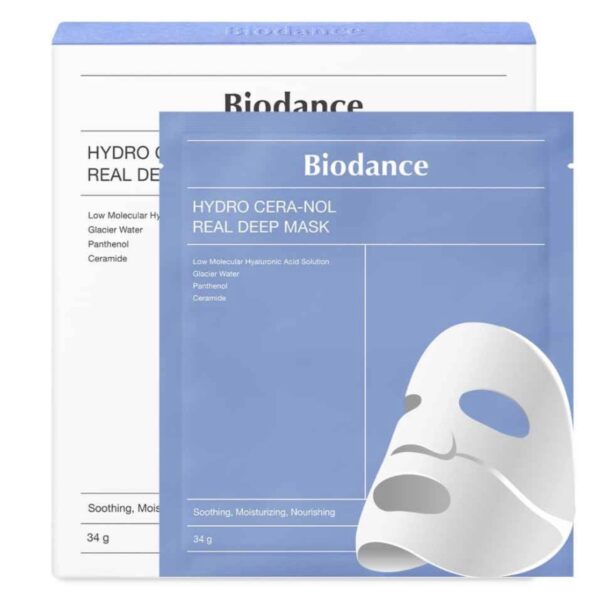Biodance – Hydro Cera-Nol Real Deep Mask, 34g x 4pcs