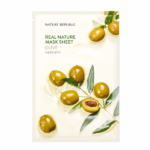 Nature Republic – Real Nature Mask Sheet Olive, 1 sheet