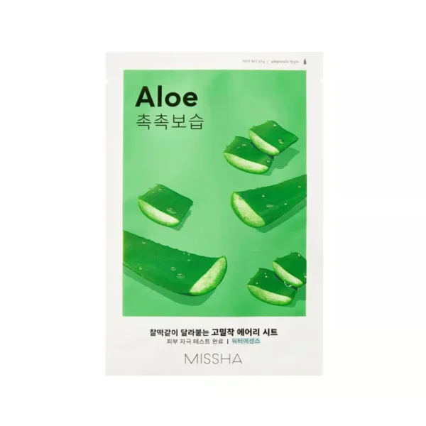 Missha – Airy Fit Aloe Sheet Mask, 19g