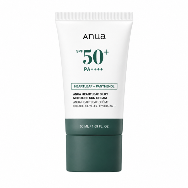 Anua – Heartleaf Silky Moisture Sun Cream SPF50+ PA++++, 50ml
