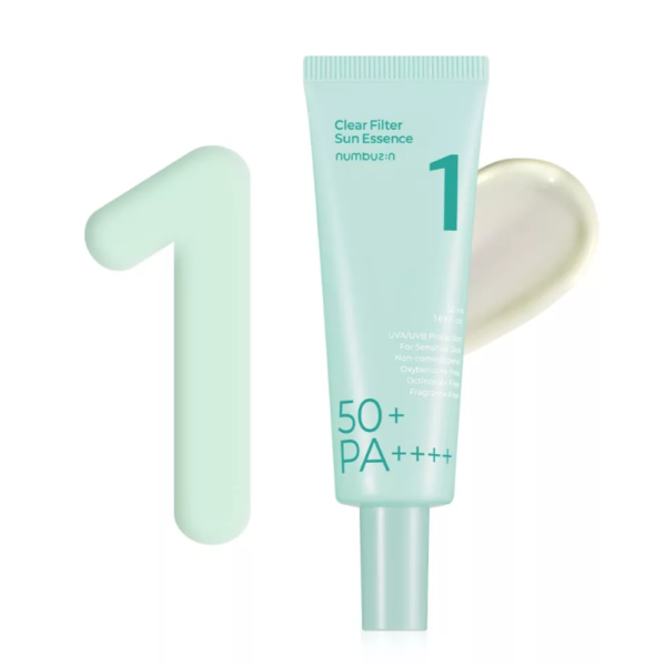 Numbuzin – No.1 Clear Filter Sun Essence SPF 50+ PA ++++ – 50ml