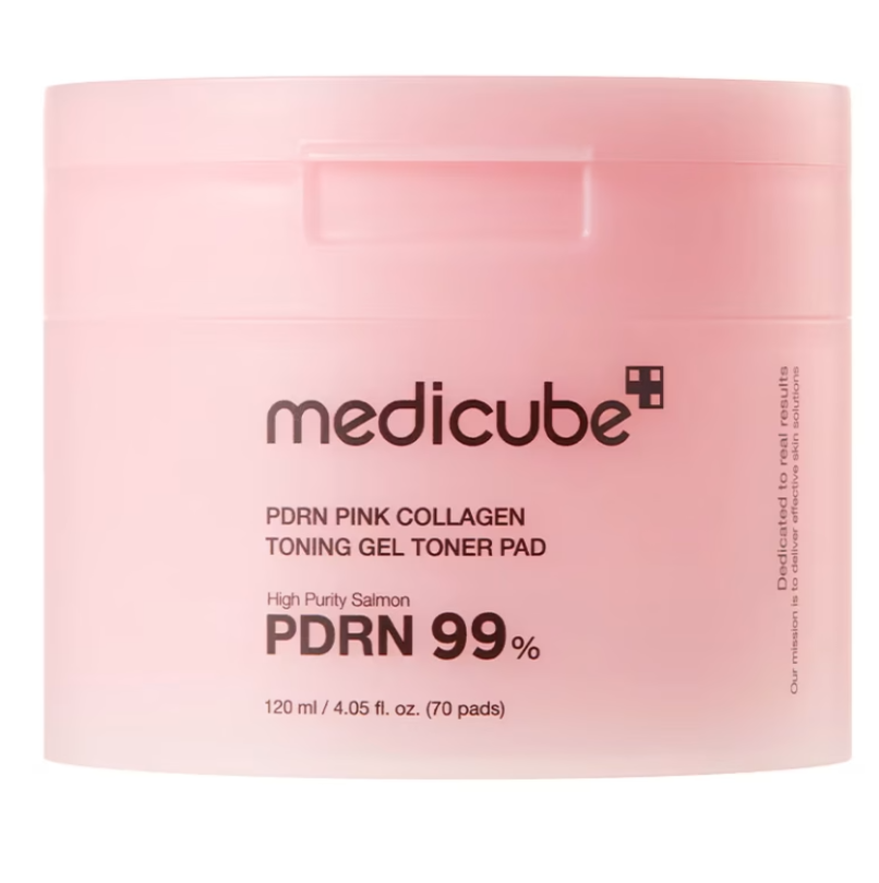 image_2026-08-29_214140996 Medicube – PDRN Pink Collagen Toning Gel Toner Pad, 120ml, 70 pads - Figura 1