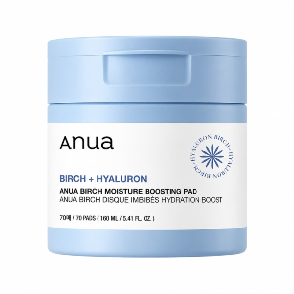 Anua – Birch Moisture Boosting Pad, 160ml 70pads