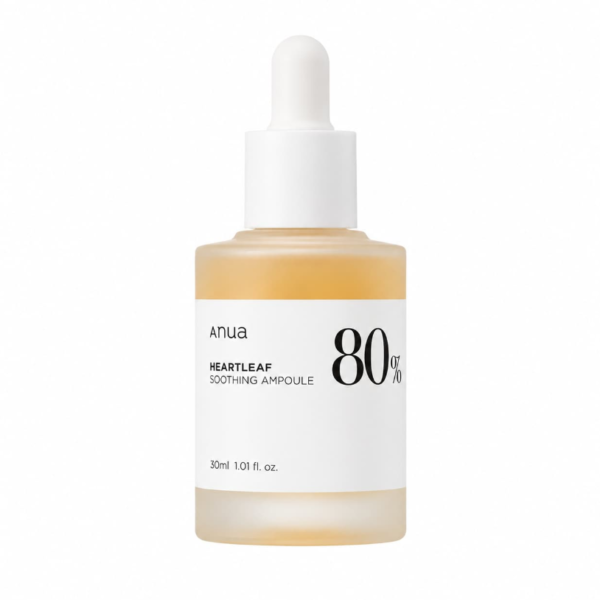 Anua – Heartleaf 80% Soothing Ampoule, 30ml